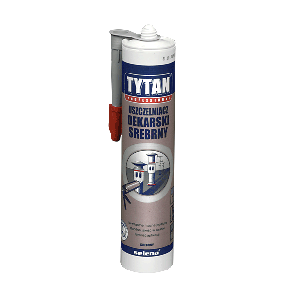 Tytan Uszczelniacz dekarski srebrny 310ml