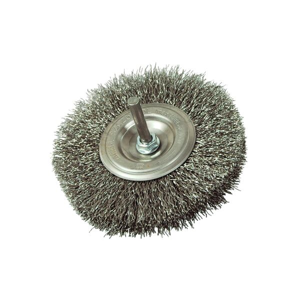 Szczotpol Szczotka tarczowa z trzpieniem 6mm śr. 150mm A70