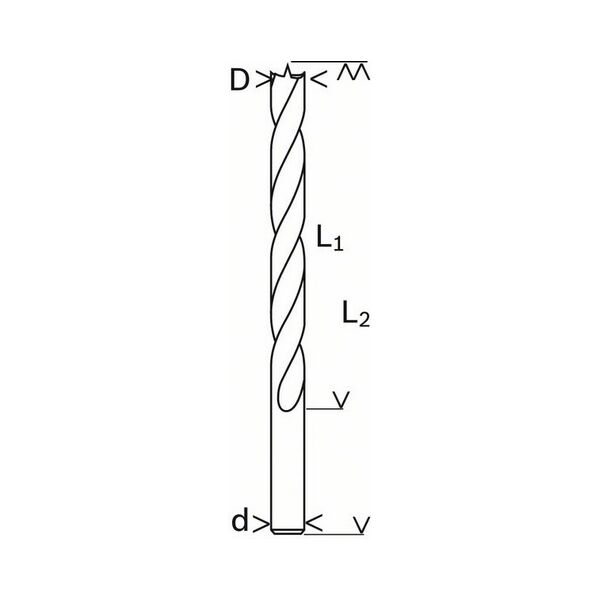 Wiertło Bosch kręte 14mm  (2608596311)