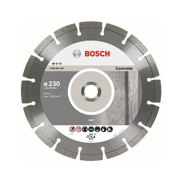 Bosch Tarcza tnąca diamentowa Standard for Concrete 115x22x1,6mm (2.608.602.196)