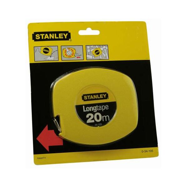 Stanley Miara stalowa obudowa zamknięta 20m 9,5mm 34-105