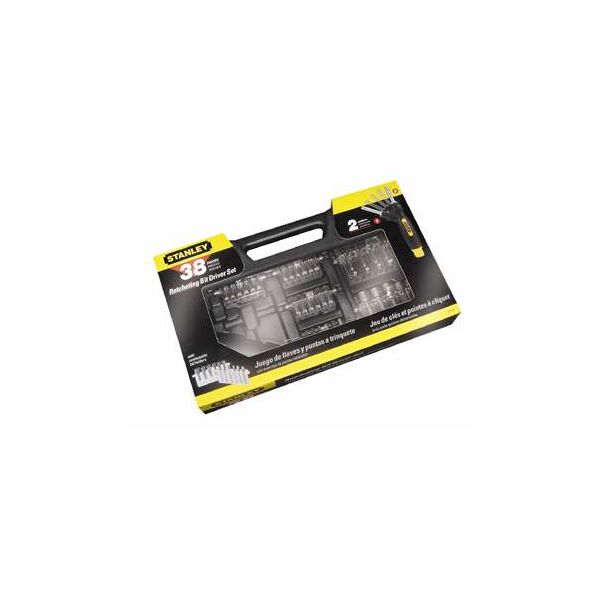 Stanley Wkrętak Basic z wymiennymi końcówkami 38szt. (63-038)