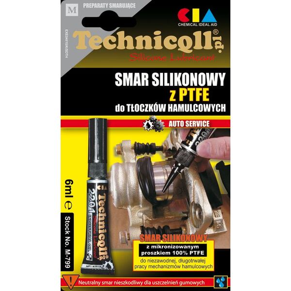 Technicqll Smar do tłoczków hamulcowych 6ml M-799
