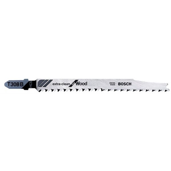 Bosch Brzeszczot do wyrzynarek Extra-Clean for Wood 117mm T 308 B 2608663751