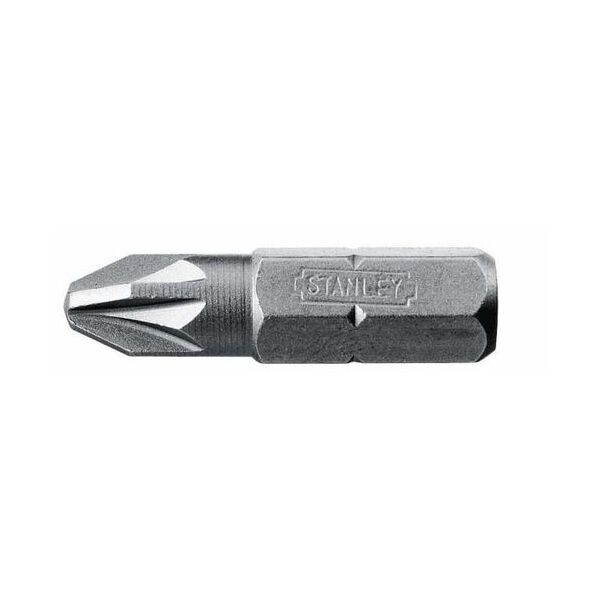 Stanley Końcówka krzyżowa Pozidriv 1/4" Pz2x25mm 25szt. 68-949