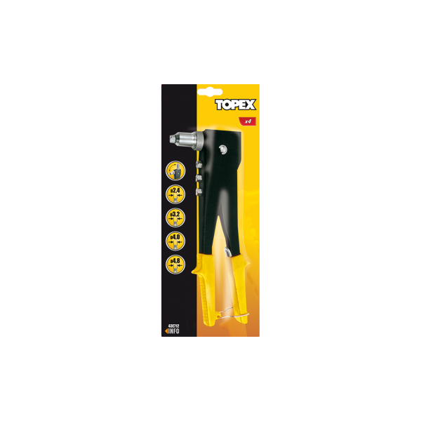 Topex Nitownica dwupozycyjna 270mm CL704 43E712