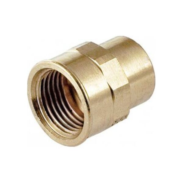 Viega Złączka przejściowa mufa 15mmx1/2" brąz - 100254