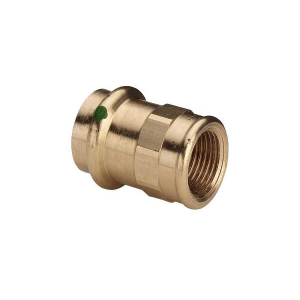 Viega Złączka przejściowa SC-Contur 22x1" brąz - 287771