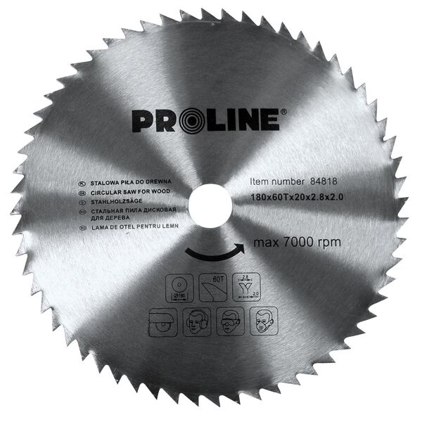 Pro-Line Piła tarczowa do drewna 200x30mm 60z. - 84820