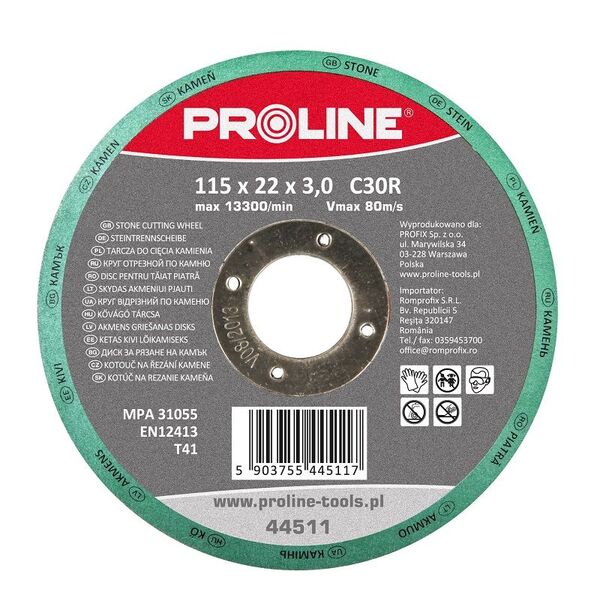 Pro-Line Tarcza do cięcia kamienia T41 230mm 44523