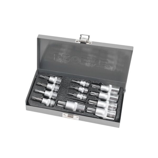 Pro-Line Zestaw nasadek trzpieniowych Torx 1/4" 3/8" 1/2" T8-T60 12szt. (18712)