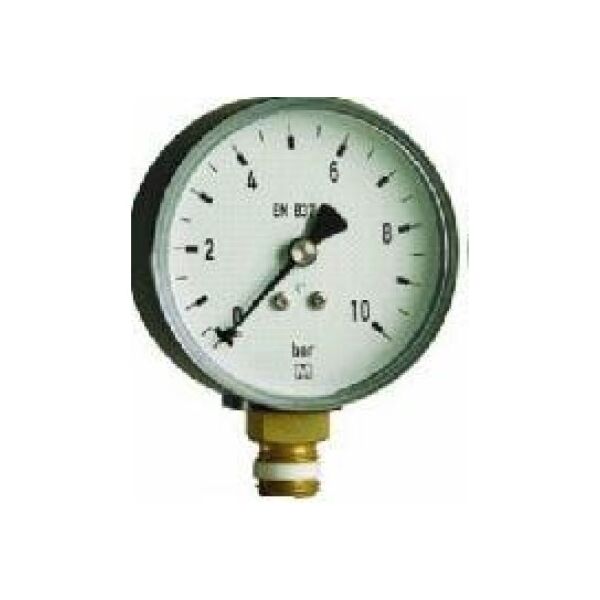 Afriso Manometr grzewczy RF 63 AX Ø=80mm 0-16bar 1/2" Kl. 2,5 - 63565