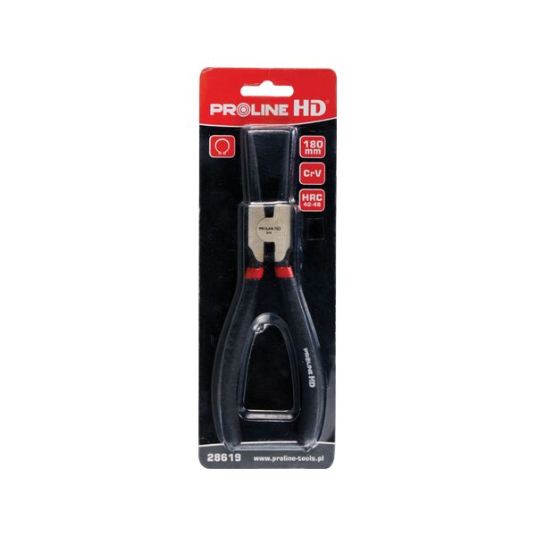 Pro-Line Szczypce do pierścieni osadczych zewnętrzne - proste 180mm 28619