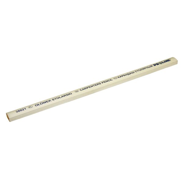 Pro-Line Ołówek stolarski miękki biały 240mm - 38021