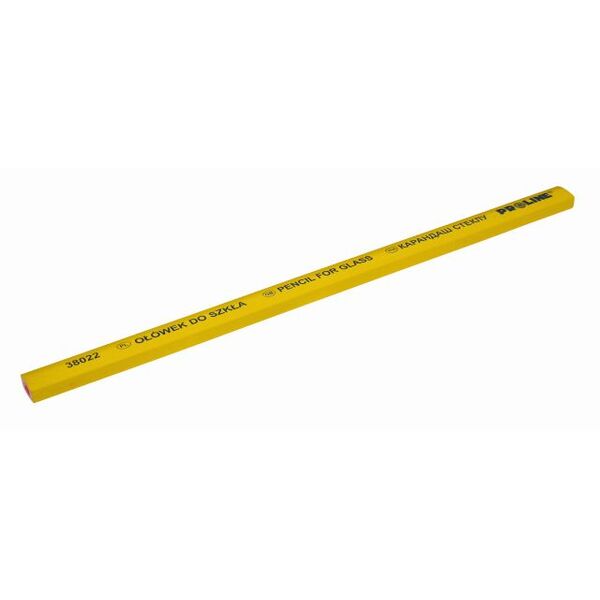 Pro-Line Ołówek do szkła żółty 240mm - 38022