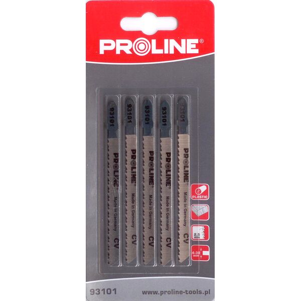 Pro-Line Brzeszczoty do wyrzynarki typ U 75x2,5mm - 93401