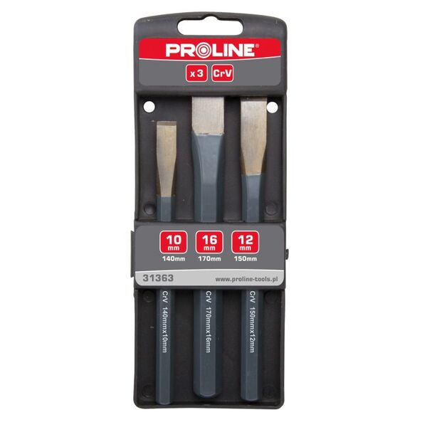 Pro-Line Zestaw przecinaków ślusarskich 3szt. - 31363