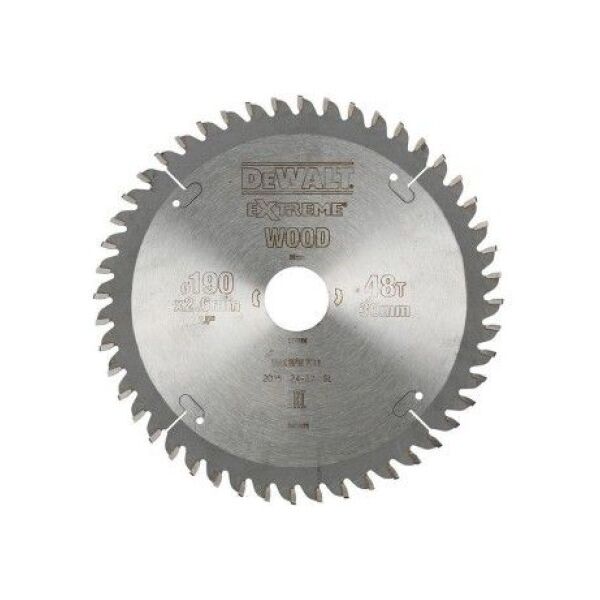Dewalt Tarcza pilarska do pilarek przenośnych 190x30mm, 48 zęby (DT4094-QZ)