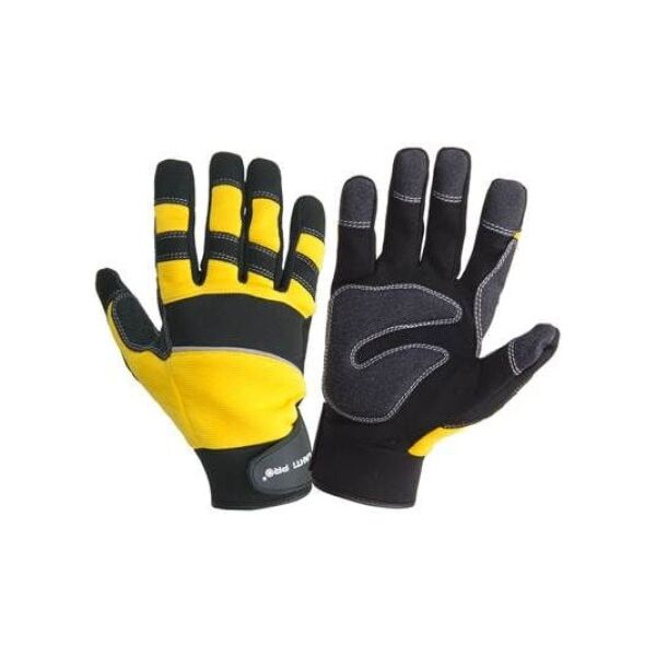Lahti Pro Rękawice warsztatowe czarno-żółte r.10 - L280810K
