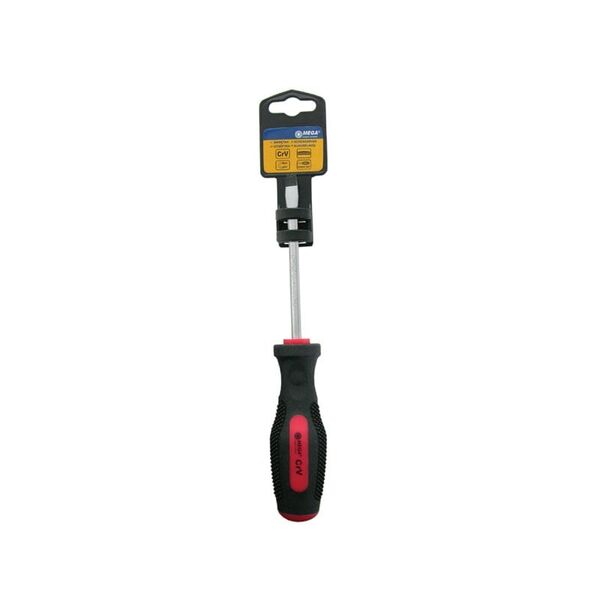 Mega Wkrętak płaski 6x100mm na zawieszce - ZR10046