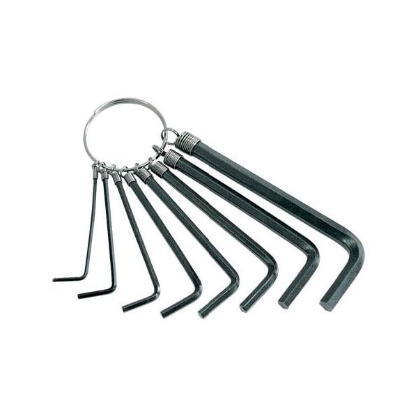 Mega Zestaw kluczy imbusowych hex typ L 2-10mm 8szt. (48018)