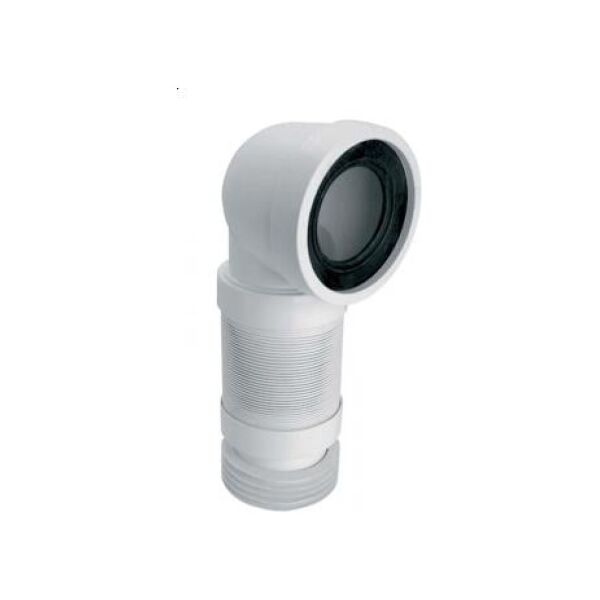 McAlpine Kolano WC L=270-540mm harmonijkowe (WC-CON8F)