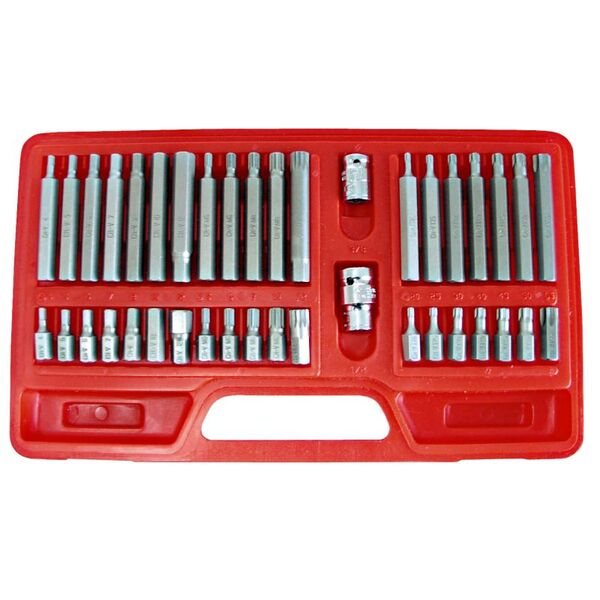 Mega Zestaw końcówek XZN Torx 40szt. 10740