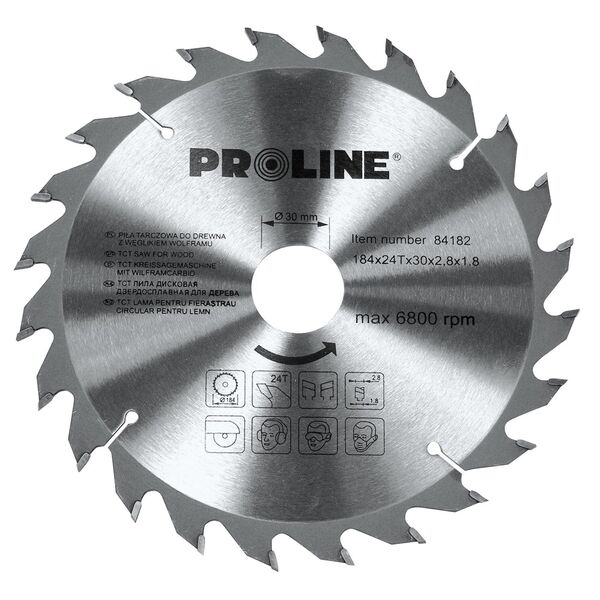 Pro-Line Piła tarczowa z węglikiem do drewna 30x300mm 40z - 84304
