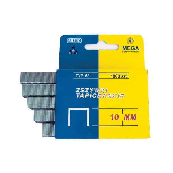 Mega Zszywki typu 53 10mm 1000szt. 55210