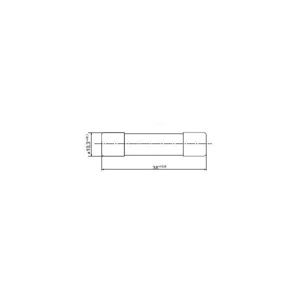 Eti-Polam Wkładka topikowa cylindryczna CH10x38mm gG 10A 002620007