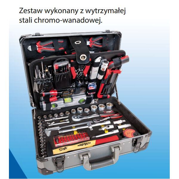 Zestaw narzędzi Airpress 127 el. (75255)