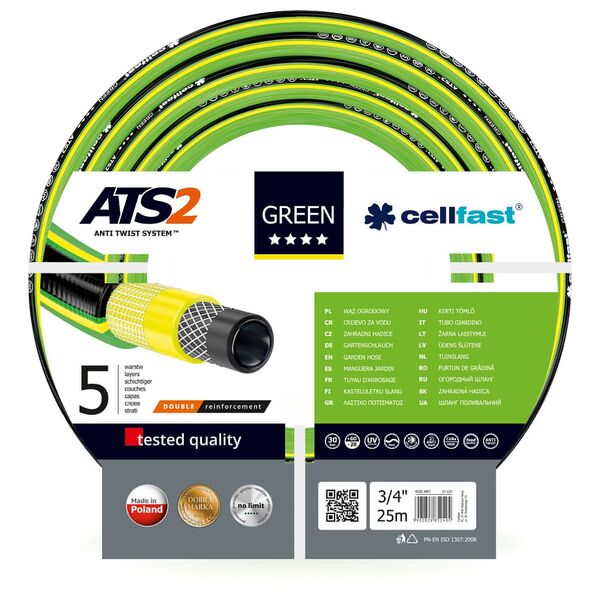 Cellfast Wąż ogrodowy Green 3/4" 25m (15-120)