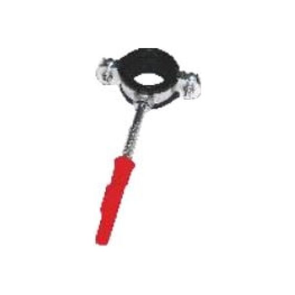 Gorgiel Uchwyt stalowy do rur Light z uszczelką EPDM pojedynczy 3/4" 1031123130
