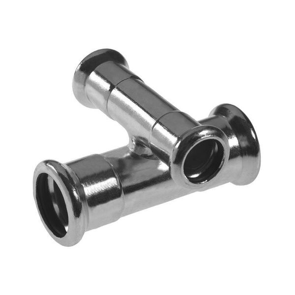 KAN-therm Czwórnik 90° przelotowy 15x15x15x15mm stalowy - 620288.9