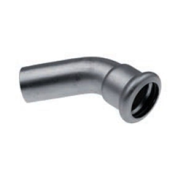 KAN-therm Kolano nyplowe zaprasowywane 45° 28mm stal inox - 6190140