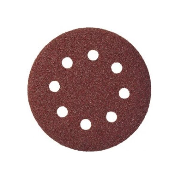 Klingspor Krążek ścierny papierowy czepny 125mm gr.80 5szt. - 45295