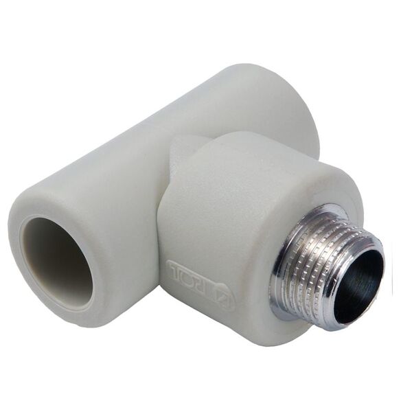 Detal-met Trójnik PP GZ 20mm x 1/2" - TGW20X1/2