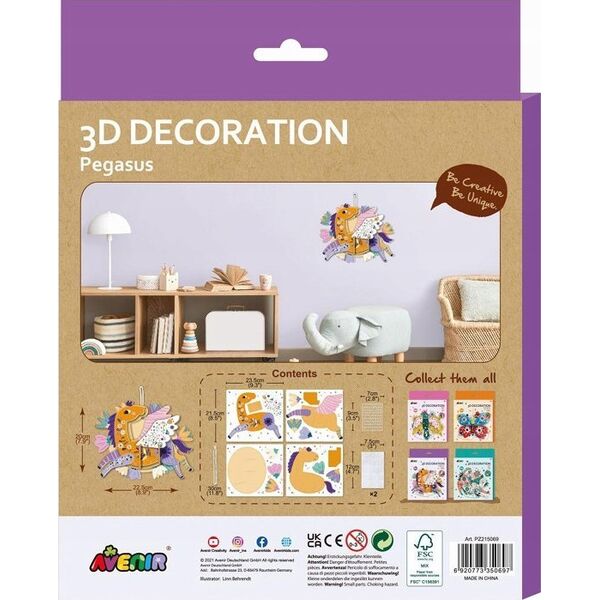 MG Dekoracja 3D - Pegaz