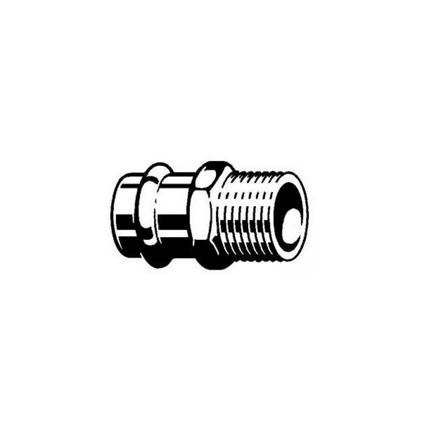 Viega Złączka przejściowa z SC-Contur 15mm x GZ 1/2" brąz - 105044