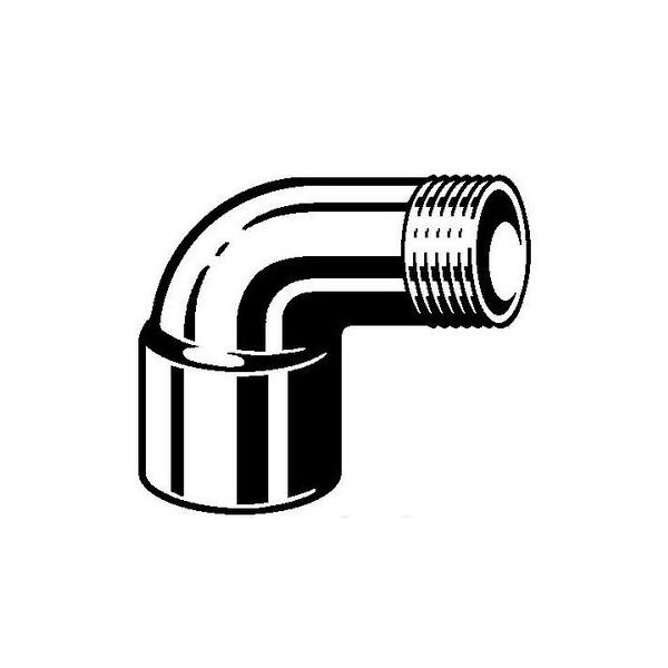 Viega Kolano 90° 18mm x GZ 1/2\\" - 107635