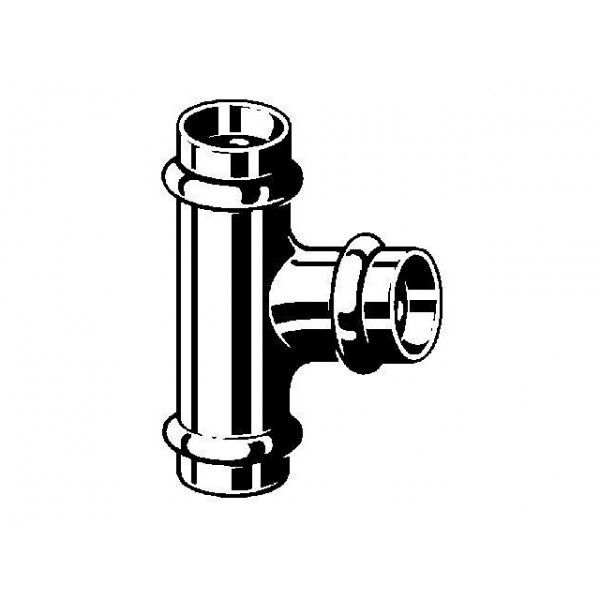 Viega Trójnik miedziany z SC-Contur 18x15x18mm - 291938