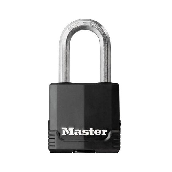 MasterLock Kłódka EXCELL 48mm w gumowej obudowie - BOR/38mmOCT - 7mm - M115EURDLF