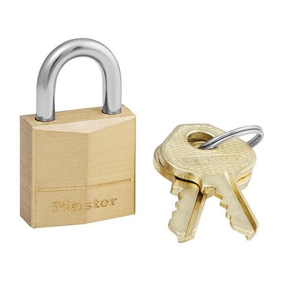 MasterLock Kłódka mosiężna 20mm S/11mm 4mm (120EURD)
