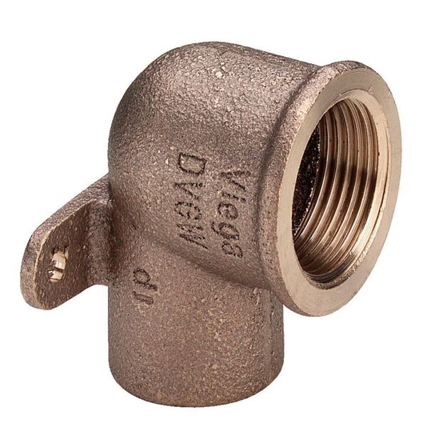 Viega Kolano ze złączką naścienną 15mm x GW 1/2\\" - 100223