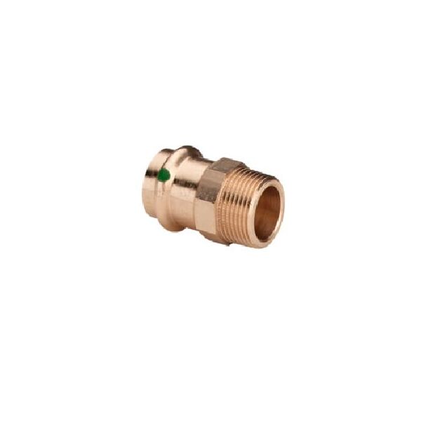 Viega Złączka przejściowa z SC-Contur 15mm x GZ 1/2" brąz - 105044