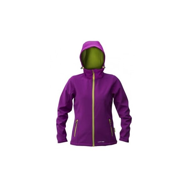 Lahti Pro Kurtka Soft-Shell z kapturem damska L fioletowo-zielona L4090503