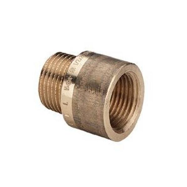 Viega Przedłużka 1/2x15mm brąz 651121