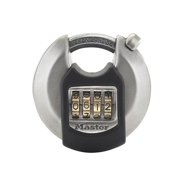 MasterLock Kłódka Excell 70mm na szyfr BOR/OCT 10mm w osłonie (M40EURDNUM)