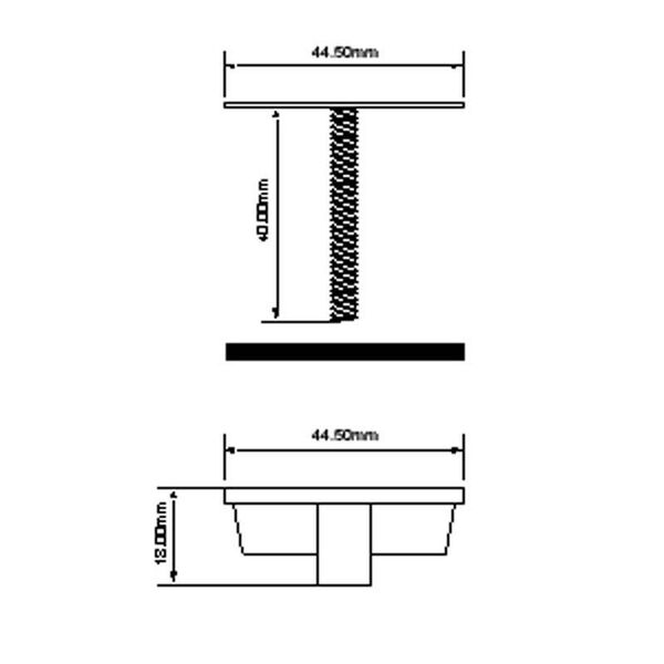 McAlpine Zaślepka do zlewozmywaka 40mm (TAPSTOP-SS40)