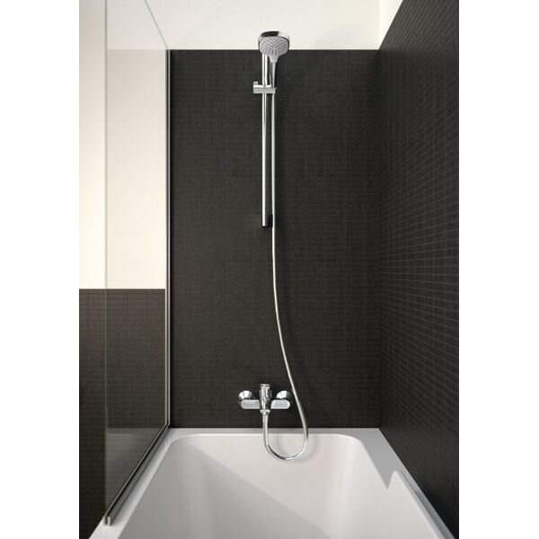 Zestaw prysznicowy Hansgrohe Croma Select E przesuwny biały (26582400)